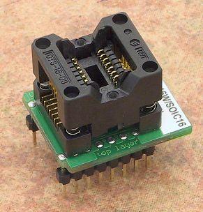 DIL16W/SOIC16 ZIF 150mil