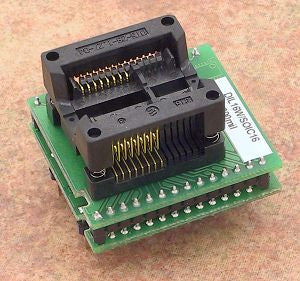 DIL16W/SOIC16 ZIF 300mil