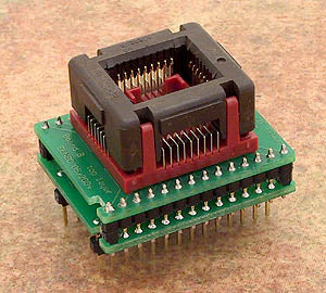 DIL28/PLCC32 ZIF EPROM