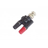 BNC to 2 x Banana Jack Adapter