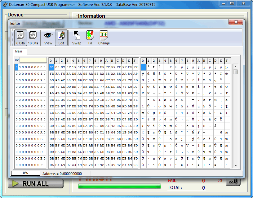 View and Edit Buffer Memory